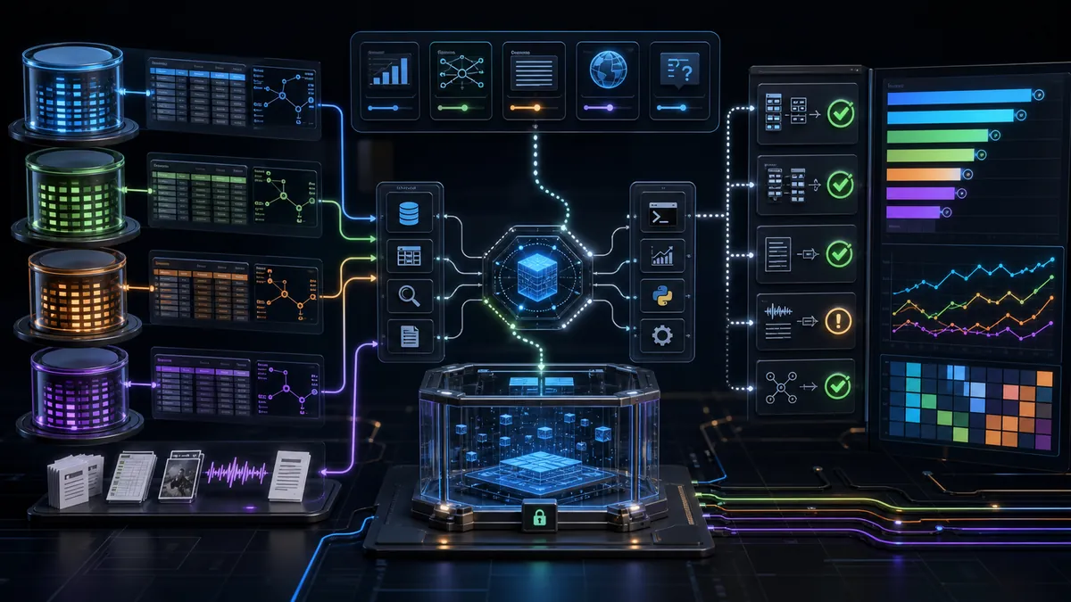 DataAgentBench multi-database benchmark workflow